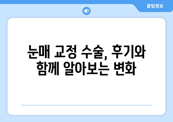 눈매 교정 수술로 아름다운 눈 모양을 만들고 싶다면? | 눈매 교정 수술 종류, 후기, 비용, 유명한 병원 정보