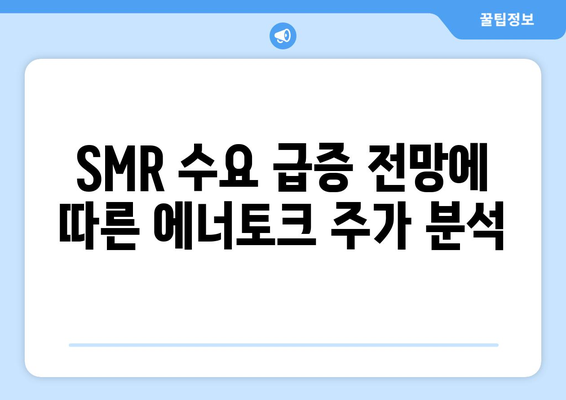 SMR 수요 급증 전망에 따른 에너토크 주가 분석