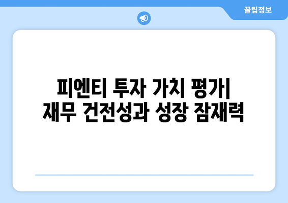 피엔티 투자 가치 평가| 재무 건전성과 성장 잠재력