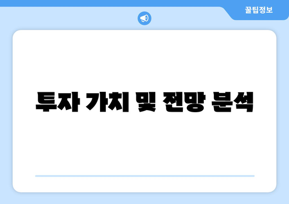 투자 가치 및 전망 분석