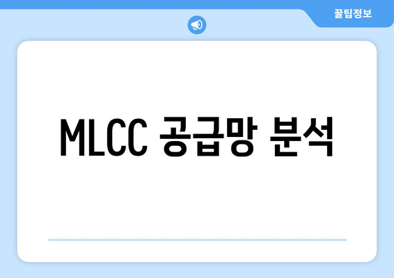 MLCC 공급망 분석