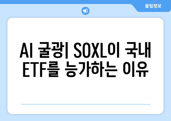 AI 굴광| SOXL이 국내 ETF를 능가하는 이유