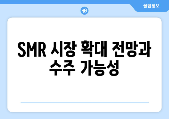 SMR 시장 확대 전망과 수주 가능성