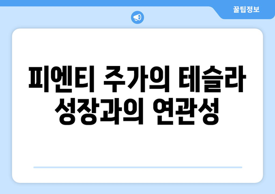 피엔티 주가의 테슬라 성장과의 연관성