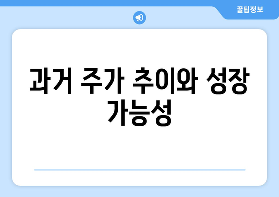 과거 주가 추이와 성장 가능성