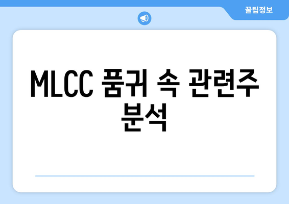 MLCC 품귀 속 관련주 분석