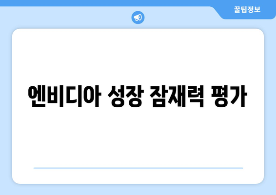 엔비디아 성장 잠재력 평가