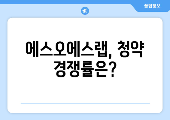 에스오에스랩, 청약 경쟁률은?