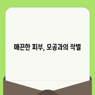 넓은 모공, 이제는 안녕! | 모공 제품 선택 가이드| 넓은 모공과 결별