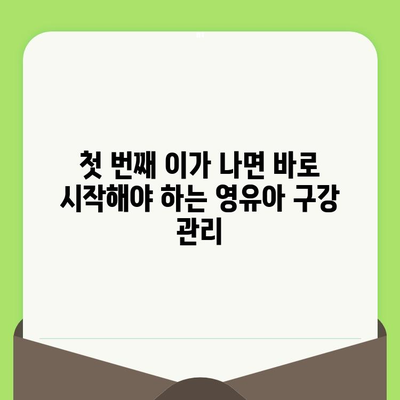 영유아 구강 검진| 왜, 언제, 어떻게? | 건강한 치아, 행복한 미소를 위한 필수 가이드