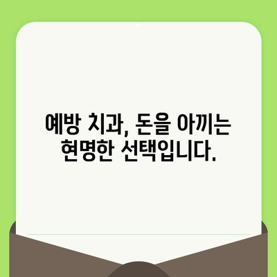 치과 검진 거부, 당신의 지갑에 어떤 영향을 미칠까요? | 치과 치료 비용, 예방 치과, 건강 관리, 재정 계획