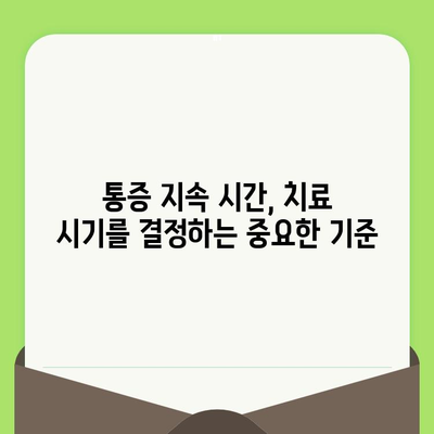 치과 검진 후 심한 통증, 언제 병원에 가야 할까요? | 치과 응급 상황, 통증 원인, 치료 시기