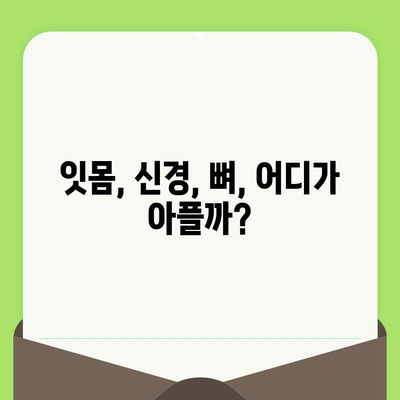 치과 검진 후 통증, 왜 생길까? | 원인 분석 & 해결 솔루션