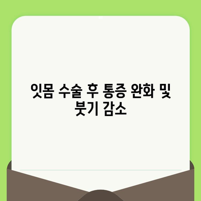 잇몸 수술 후 치료 옵션| 회복 과정과 주의 사항 | 잇몸 수술, 치료, 회복, 관리, 주의