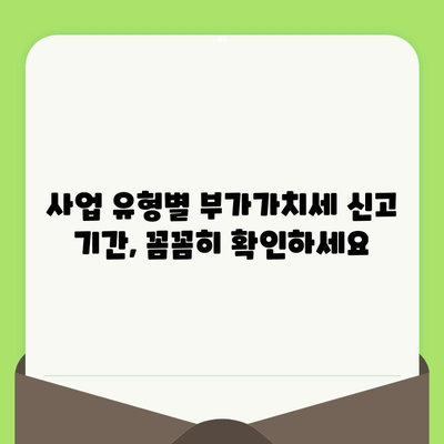 부가가치세 계산 및 신고 기간 완벽 정리 | 사업자 필수 가이드