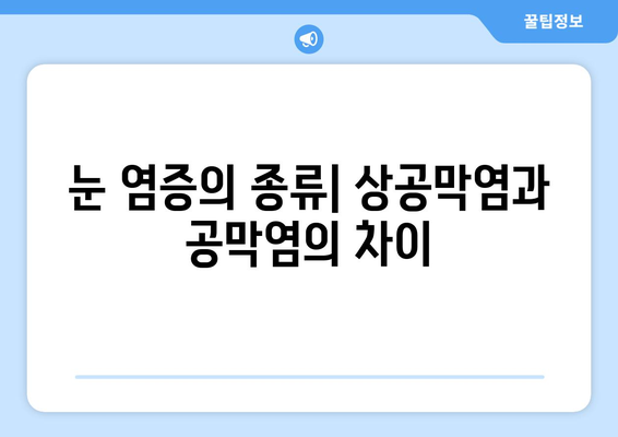 눈 염증, 상공막염과 공막염| 증상과 한방 치료 옵션 | 눈 건강, 한의학, 염증 치료