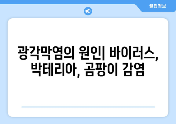 광각막염 완벽 가이드| 원인, 증상, 합병증, 치료 방법 | 눈 건강, 안과 질환, 시력 저하