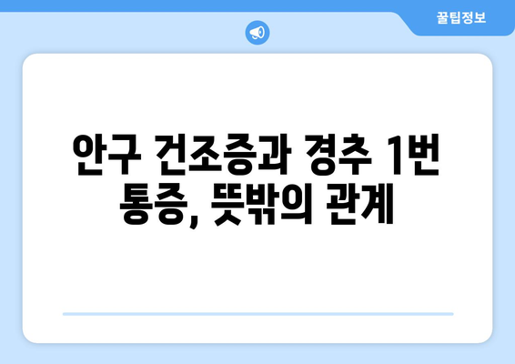 경추 1번 통증, 눈 통증과의 연관성| 원인과 해결책 | 두통, 목 통증, 시력 저하, 안구 건조증