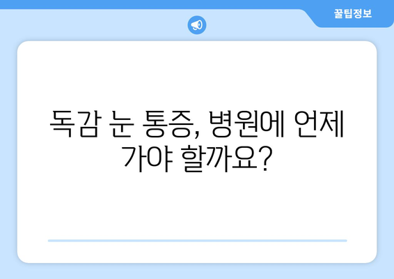 독감으로 인한 눈 통증| 원인, 증상, 완화 방법 | 독감, 눈 증상, 눈 통증, 눈 건강